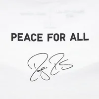 PEACE FOR ALL (Short-Sleeve Graphic T-Shirt) (Roger Federer)
