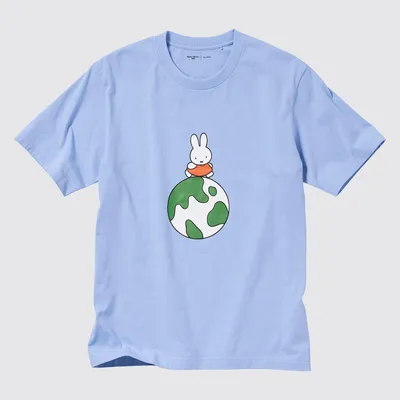 PEACE FOR ALL (Short-Sleeve Graphic T-Shirt) (Dick Bruna)