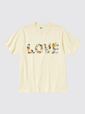 PEACE FOR ALL (PEANUTS) SHORT SLEEVE GRAPHIC T-SHIRT