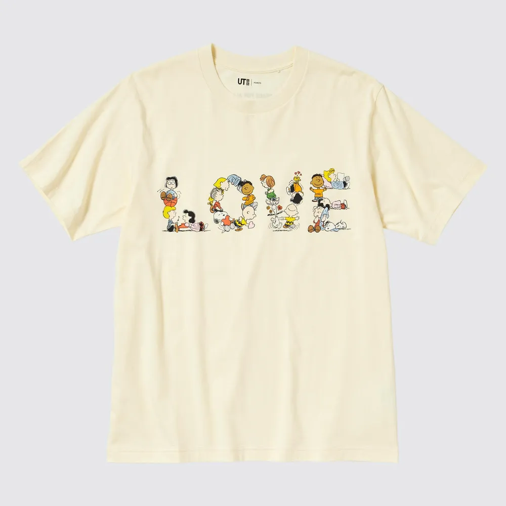 PEACE FOR ALL (PEANUTS) SHORT SLEEVE GRAPHIC T-SHIRT