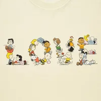 PEACE FOR ALL (PEANUTS) SHORT SLEEVE GRAPHIC T-SHIRT