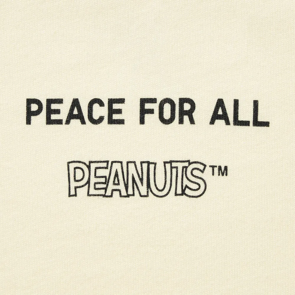 PEACE FOR ALL (PEANUTS) SHORT SLEEVE GRAPHIC T-SHIRT