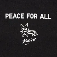 PEACE FOR ALL (Short-Sleeve Graphic T-Shirt) (Daido Moriyama)