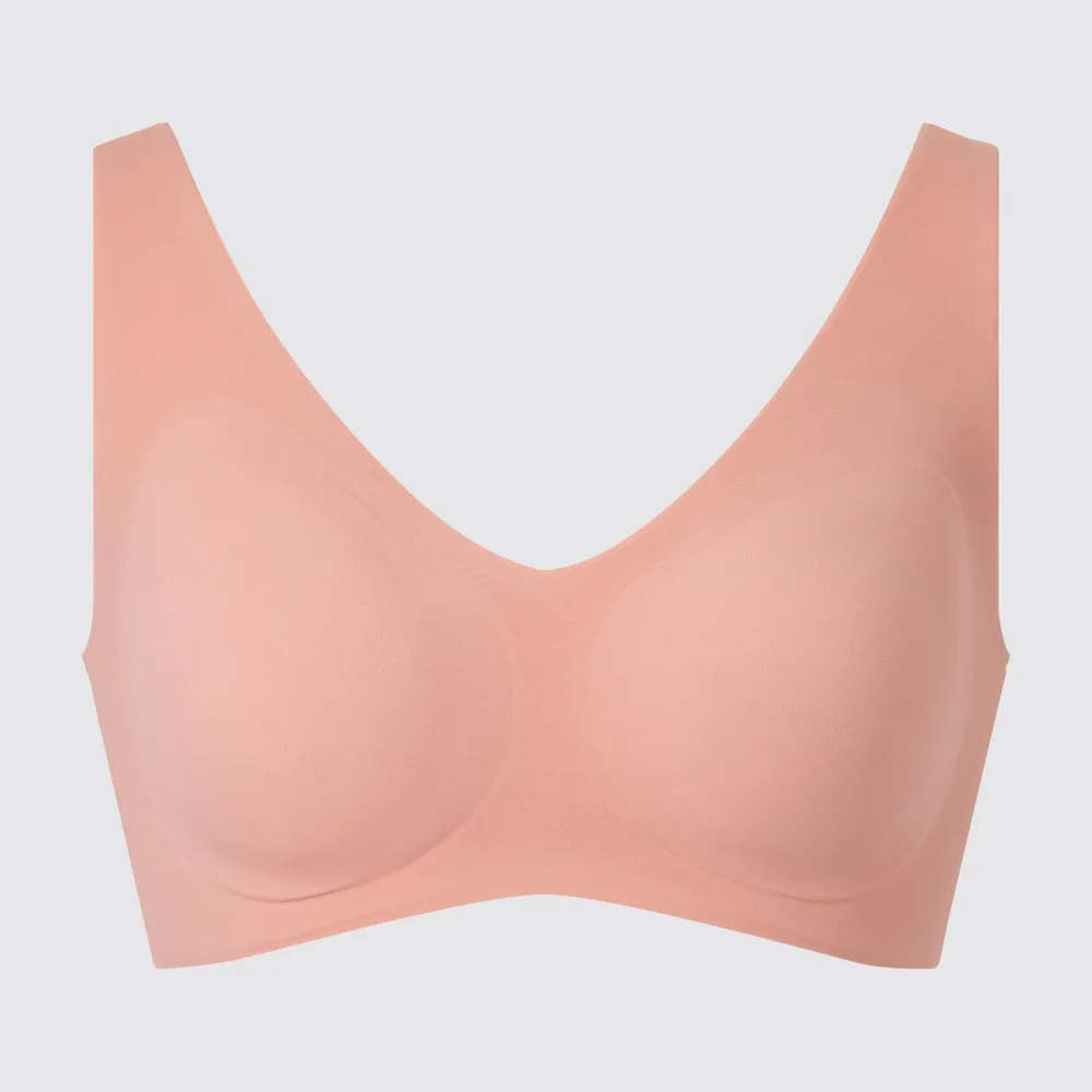 Buy Sloggi Zero Feel Bralette EX Ultra Light Padded Wireless Seamless Bra -  Raspberry Pink at Rs.2099 online