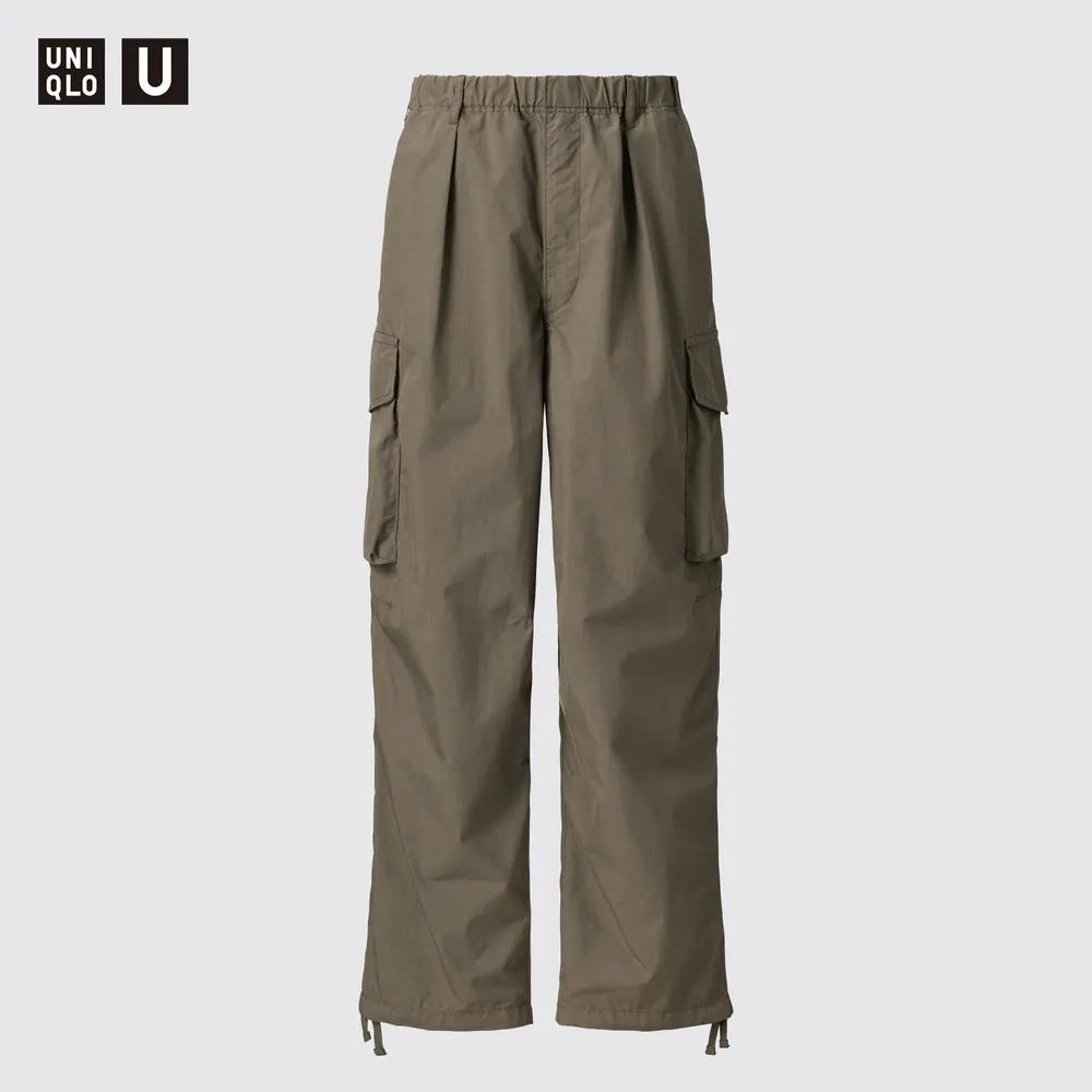 UNIQLO U WIDE FIT PARACHUTE CARGO PANTS