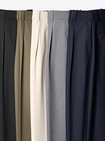 PLEATED WIDE PANTS