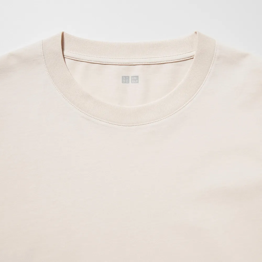 UNIQLO AIRism COTTON UV PROTECTION CREW NECK T-SHIRT