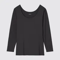 HEATTECH SCOOP NECK LONG SLEEVE T-SHIRT