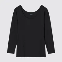 HEATTECH SCOOP NECK LONG SLEEVE T-SHIRT