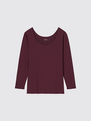 HEATTECH SCOOP NECK T-SHIRT