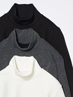 HEATTECH Ultra Warm T-Shirt | High Neck