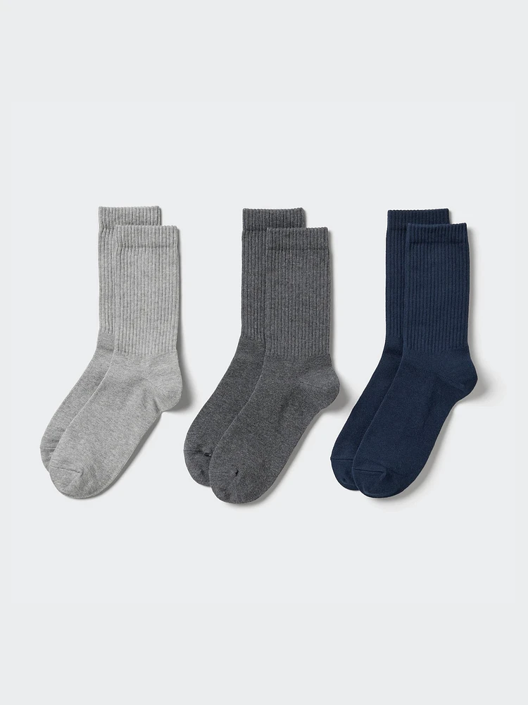 SOCKS 3P (RIBBED)