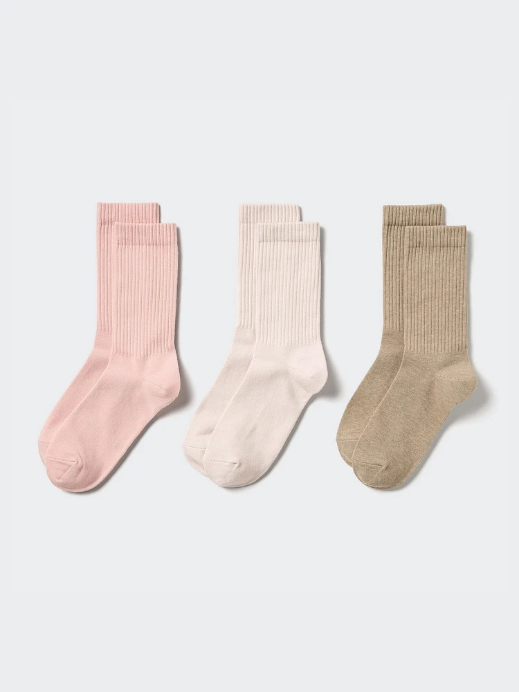 SOCKS 3P (RIBBED)