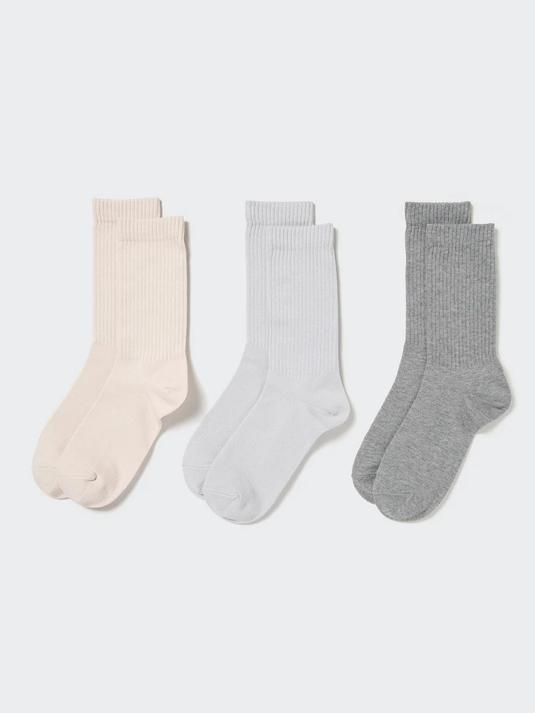 SOCKS 3P (RIBBED)