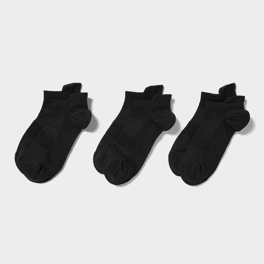 UNIQLO Sport Short Socks (3 Pairs)