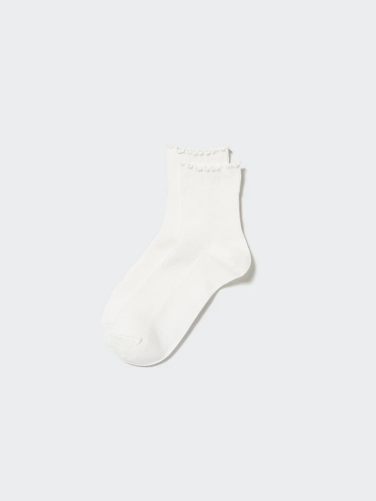 HEATTECH SOCKS (CREW MELLOW