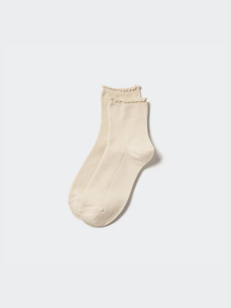 HEATTECH SOCKS (CREW MELLOW)