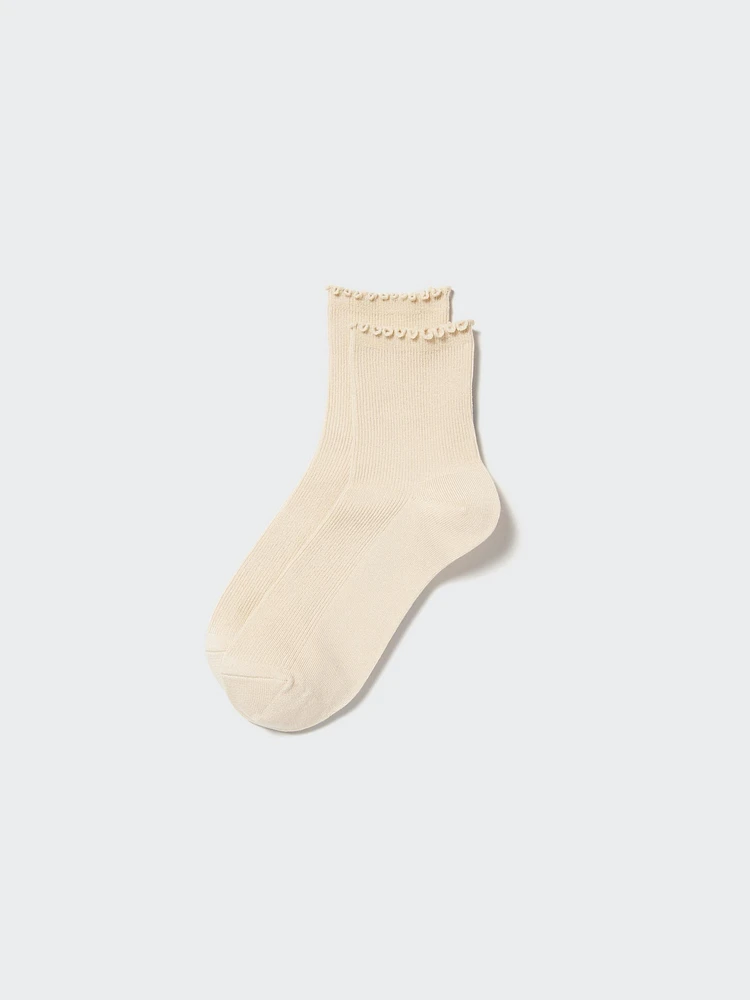 HEATTECH SOCKS (CREW MELLOW)