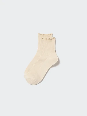 HEATTECH SOCKS (CREW MELLOW)