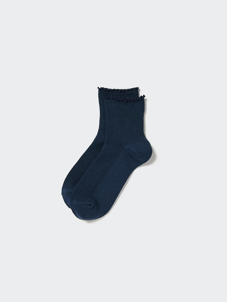 HEATTECH SOCKS (CREW MELLOW