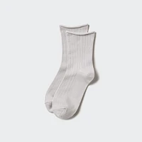 HEATTECH Crew Top Roll Socks