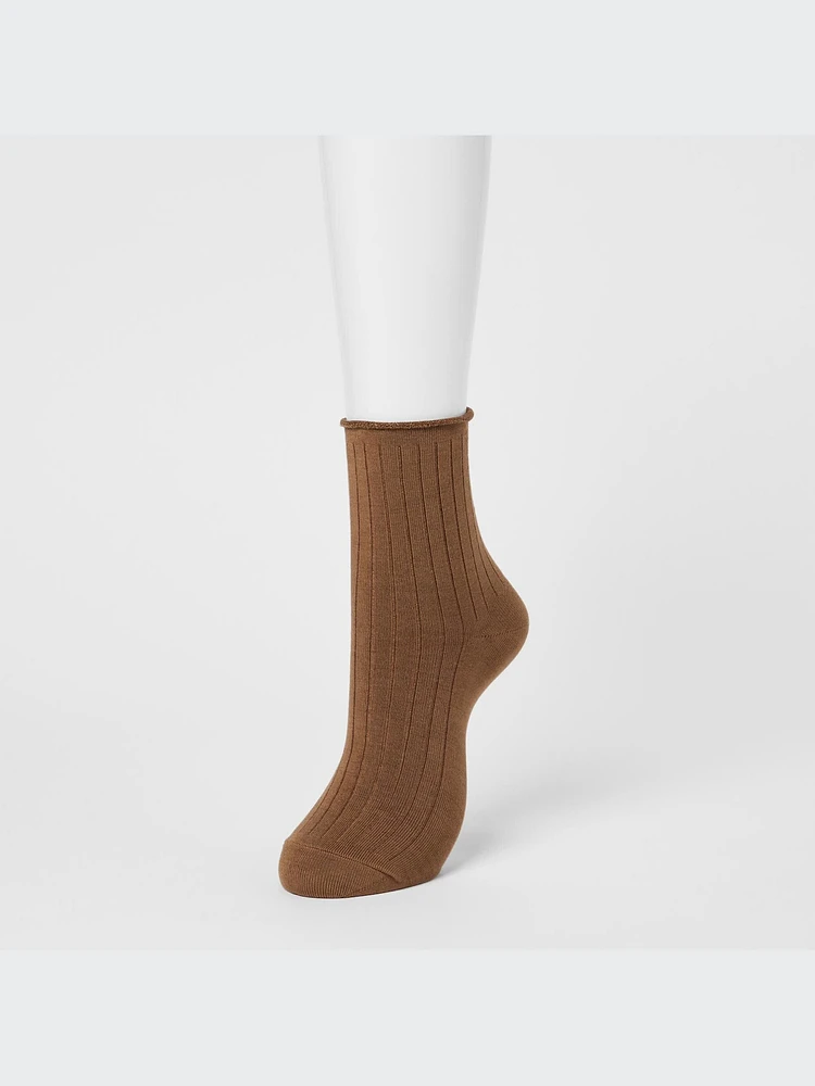 HEATTECH SOCKS (CREW TOP ROLL