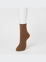 HEATTECH SOCKS (CREW TOP ROLL)