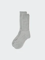 HEATTECH Ribbed Pile Lined Socks