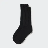 HEATTECH Ribbed Pile-Lined Socks