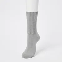 HEATTECH Ribbed Pile-Lined Socks