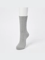 HEATTECH Ribbed Pile Lined Socks