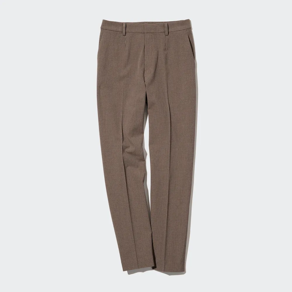 SMART ANKLE PANTS (WOOL LIKE) (LONG)