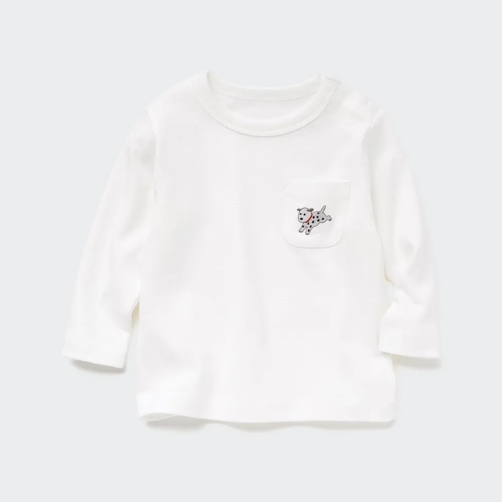 UNIQLO COTTON CREW NECK LONG SLEEVE T-SHIRT