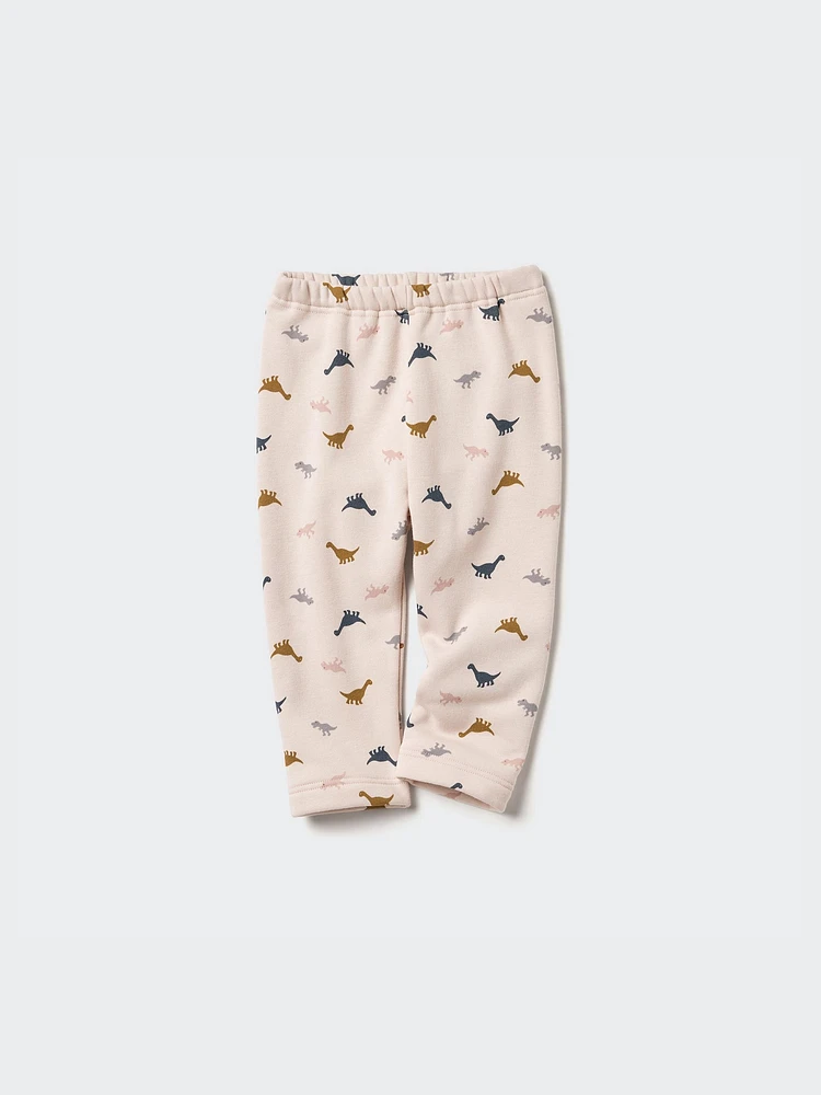 Baby Fleece Printed Leggings