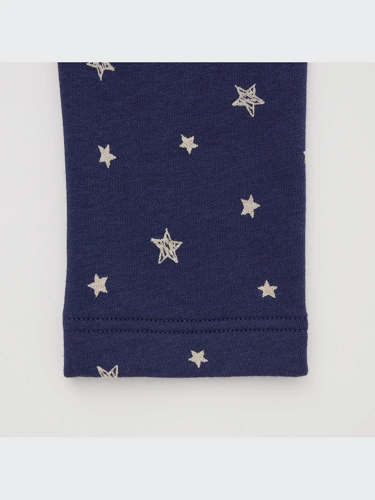 Baby Fleece Printed Leggings