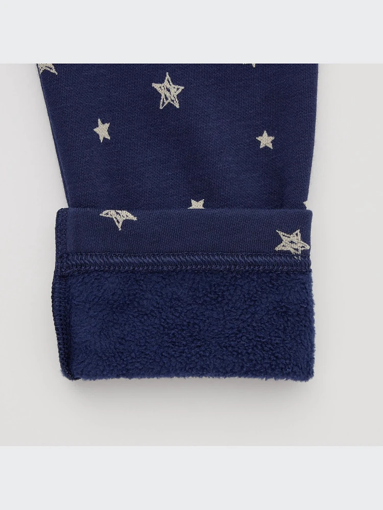 Baby Fleece Printed Leggings