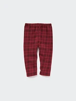 Fleece Leggings | Checked