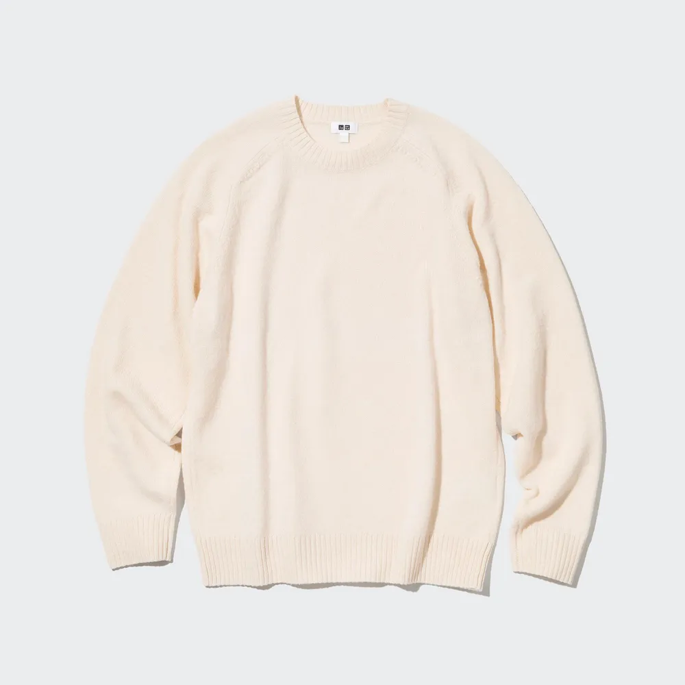 LAMBSWOOL CREW NECK SWEATER