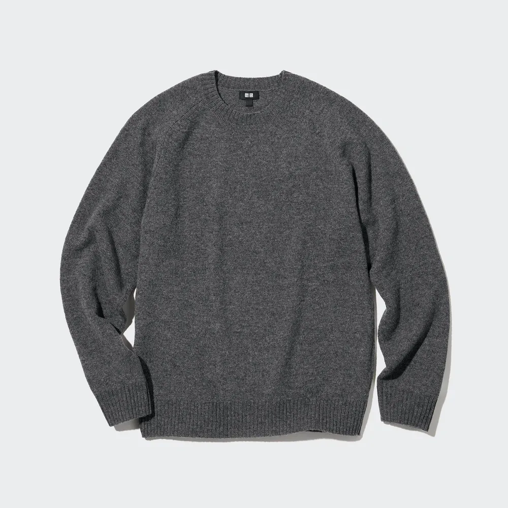 LAMBSWOOL CREW NECK SWEATER