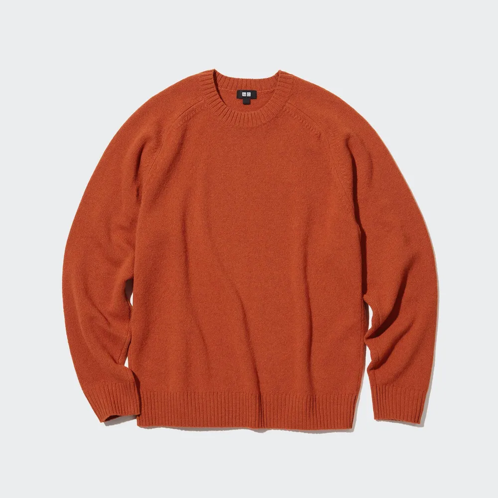 LAMBSWOOL CREW NECK SWEATER