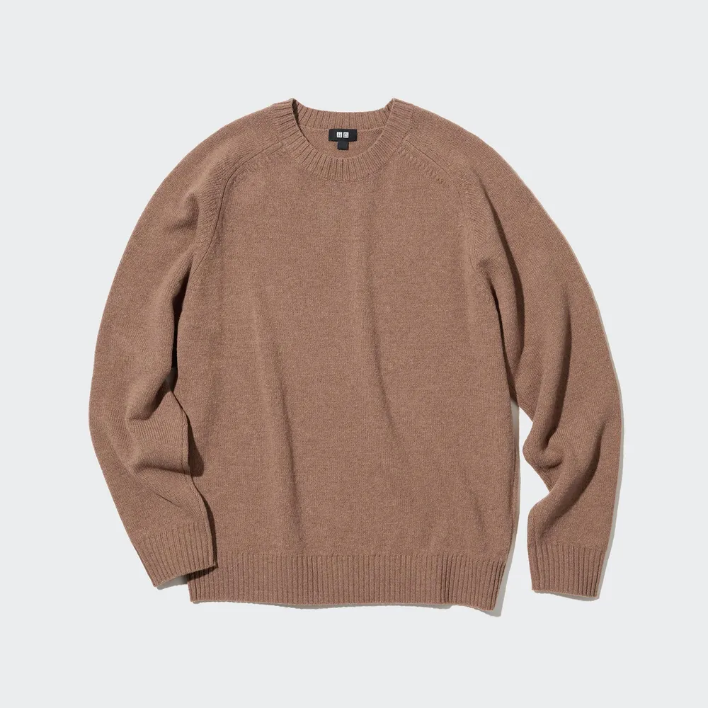 LAMBSWOOL CREW NECK SWEATER