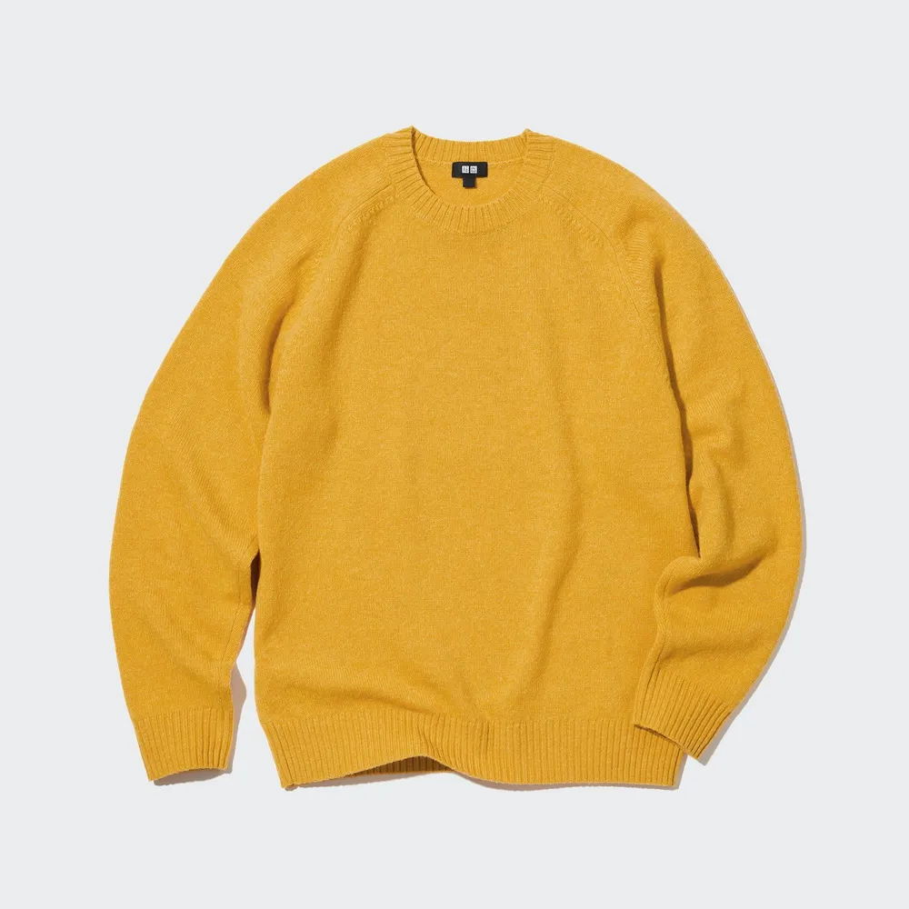 LAMBSWOOL CREW NECK SWEATER