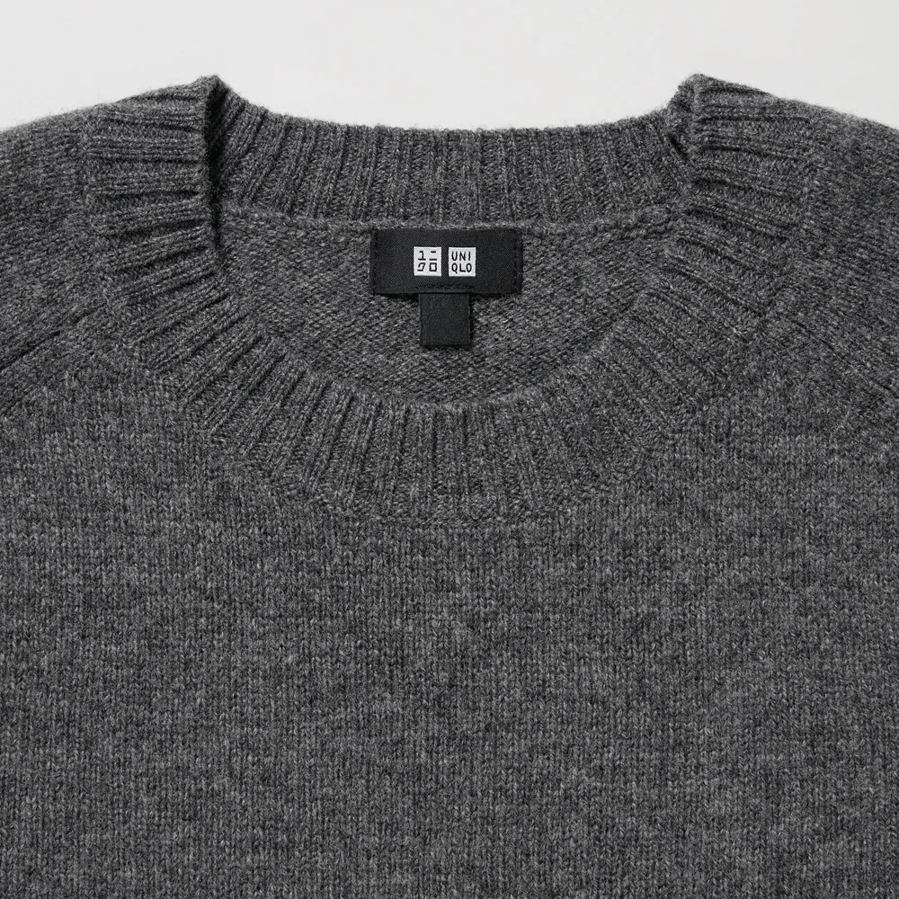 LAMBSWOOL CREW NECK SWEATER