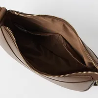 Faux-Leather One Handle Bag