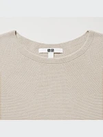 3D Knit Cotton Sweater