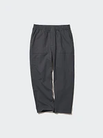 Washed Jersey Ankle Pants