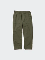 Washed Jersey Ankle Pants