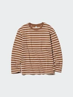 Soft Brushed Striped T-Shirt | Long Sleeve