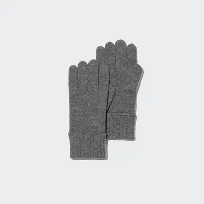 CASHMERE KNITTED GLOVES