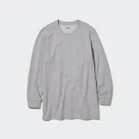 HEATTECH COTTON CREW NECK T-SHIRT (EXTRA WARM)